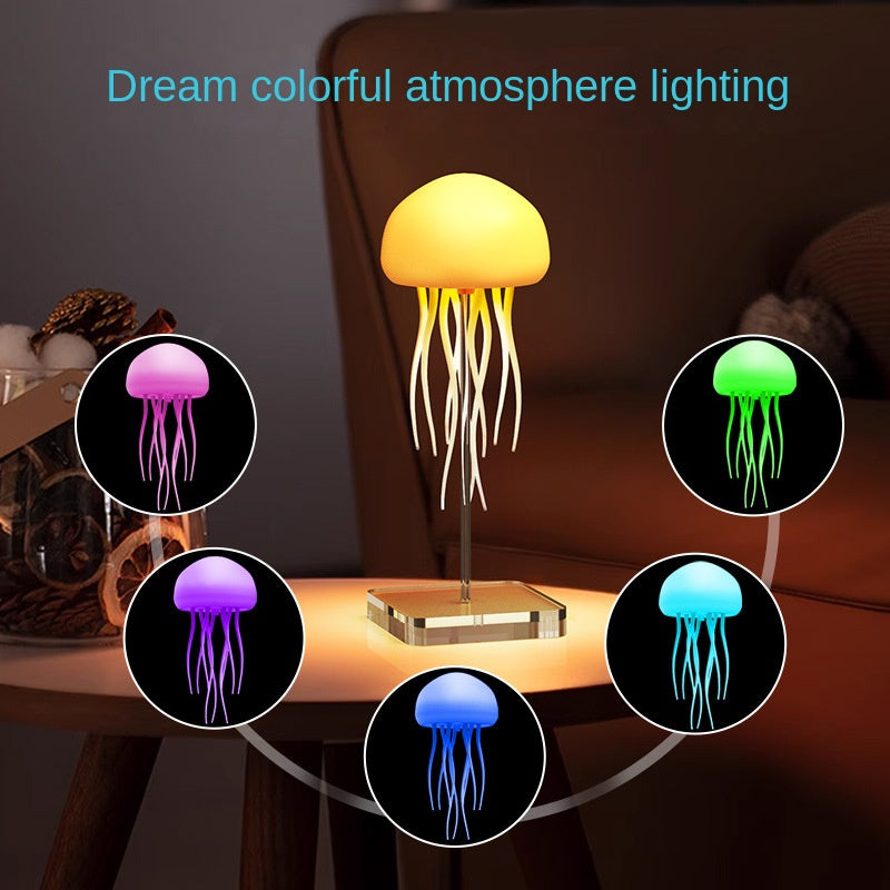 Relaxing jellyfish lamp